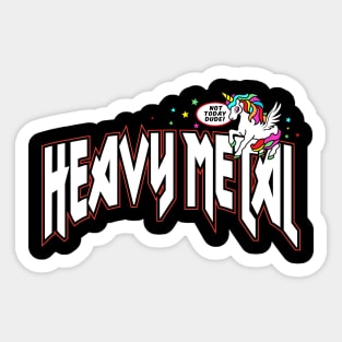 HEAVY METAL Sticker